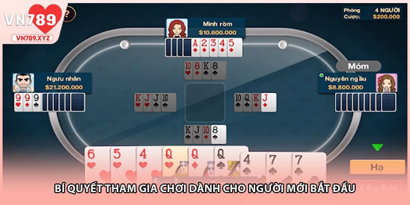 Bí quyết tham gia chơi dành cho người mới bắt đầu